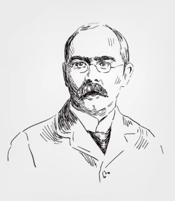 Rudyard Kipling portrait