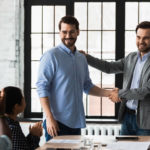 applauding service employees