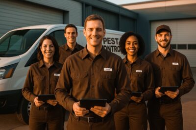 discover how to grow a pest control business by team building