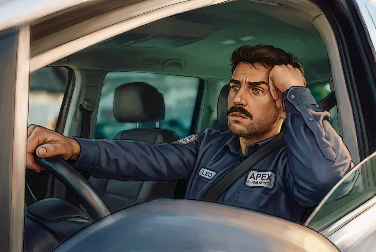 Exhausted Appliance Service Technicia Craves Life Work Balance