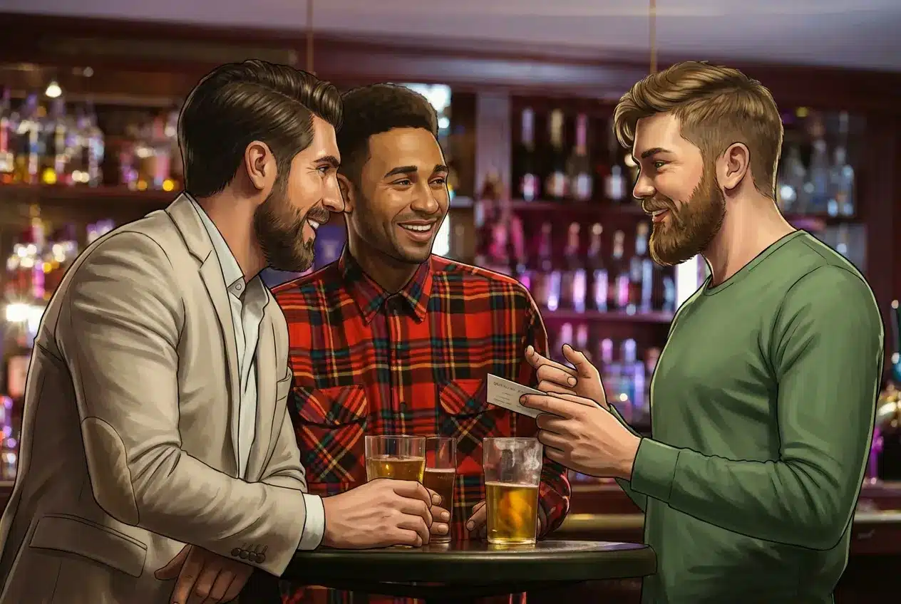 Finding Employees for Concrete Contracting Business in Conversation at Bar