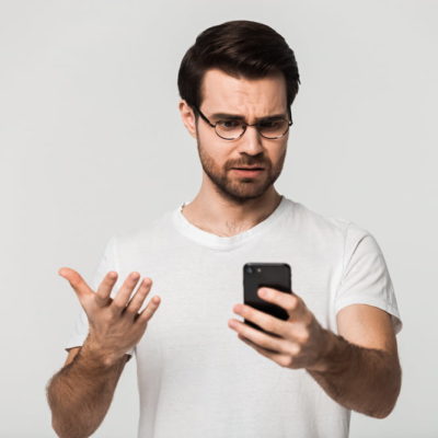 home service pro frustrated with texting