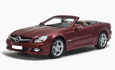 new red mercedes coupe success