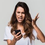 residential customer reacting to phone call