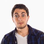 surprised home service worker