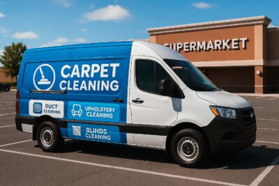 truck lettering to advertise additional services